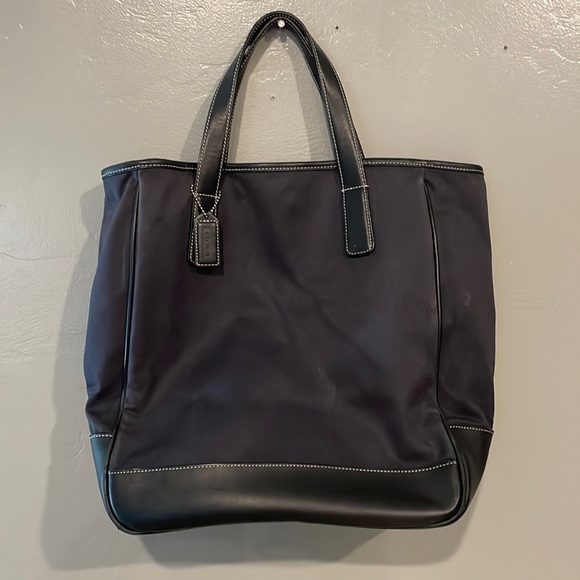 Coach Bags Vintage Coach Leather Large Carryall Travel Tote